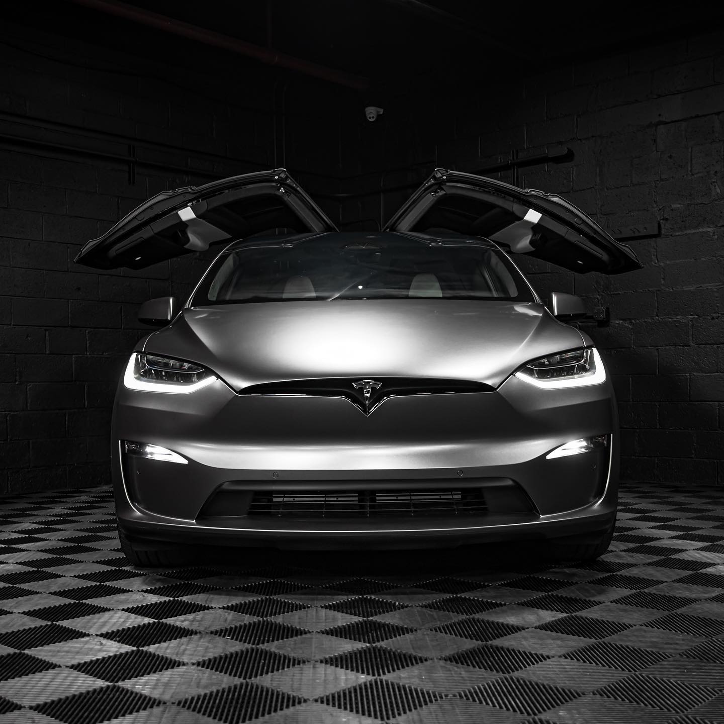 Satin tesla wraps in New Jersey, illmatic wraps.